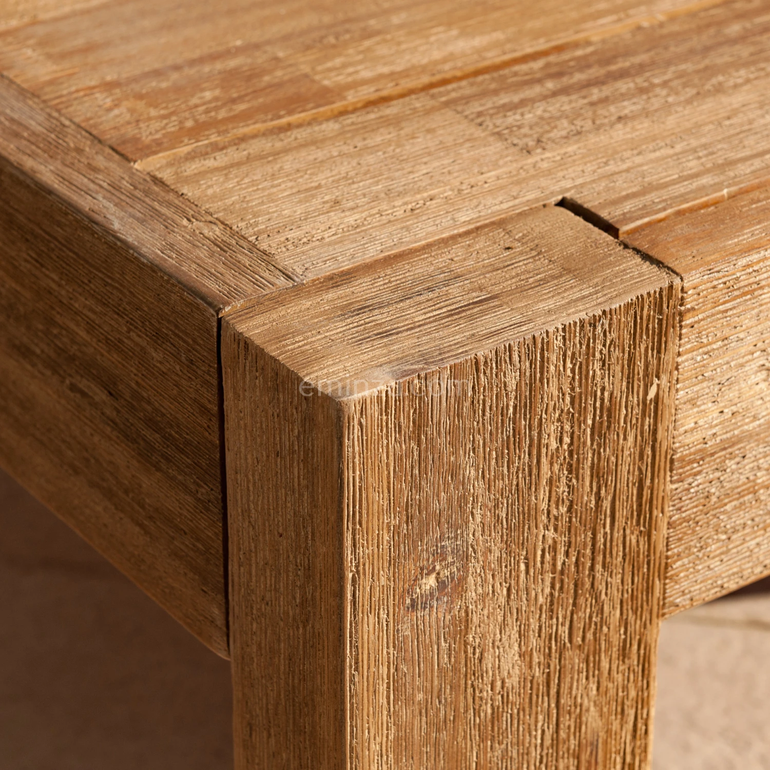 Table Basse De Jardin Carrée Borneo - Naturel 5 Table Basse De Jardin Carrée Borneo - Naturel – Image 3