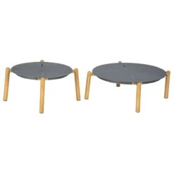 Lot De 2 Tables Basses De Jardin Rubby - Gris -Default Template 7 table basse x2 rubby 112988 1641887408