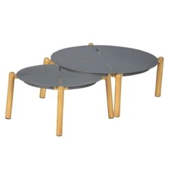 Lot De 2 Tables Basses De Jardin Rubby - Gris -Default Template 7 table basse x2 rubby 112988 1641887424
