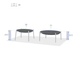 Lot De 2 Tables Basses De Jardin Rubby - Gris -Default Template 7 table basse x2 rubby 112988 1641887482