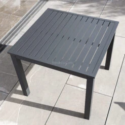 Table De Jardin 4 Places Aluminium Murano (89 X 89 Cm) - Gris Anthracite -Default Template 7 table de jardin carree aluminium murano 89 x 89 cm gris anthracite 76598 1582880979