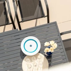 Table De Jardin Extensible 10 Places Aluminium Murano (270 X 90 Cm) - Gris Anthracite -Default Template 7 table de jardin extensible 10 places aluminium murano 270 x 90 cm gris anthracite 76709 1648474168