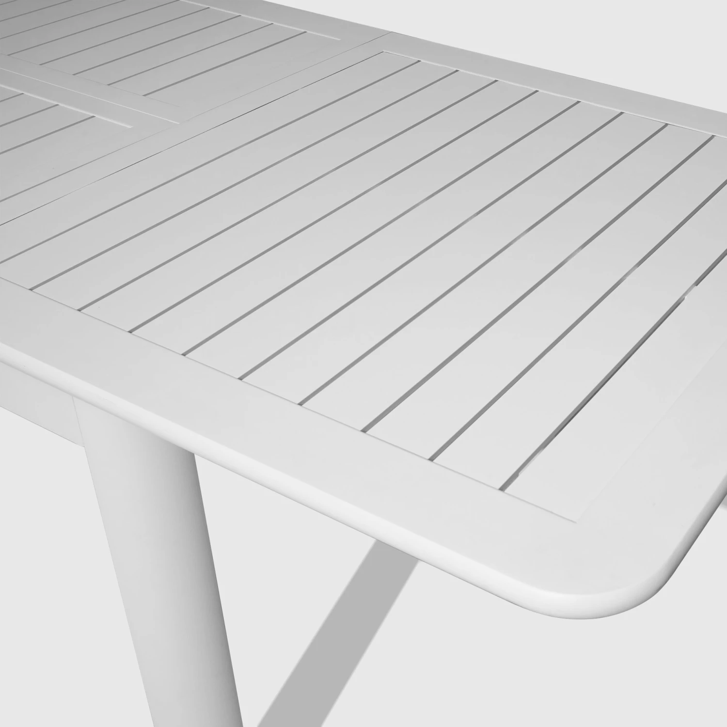 Table De Jardin Extensible 10 Places Verona (280 X 95 Cm) - Blanche 10 Table De Jardin Extensible 10 Places Verona (280 X 95 Cm) - Blanche – Image 8