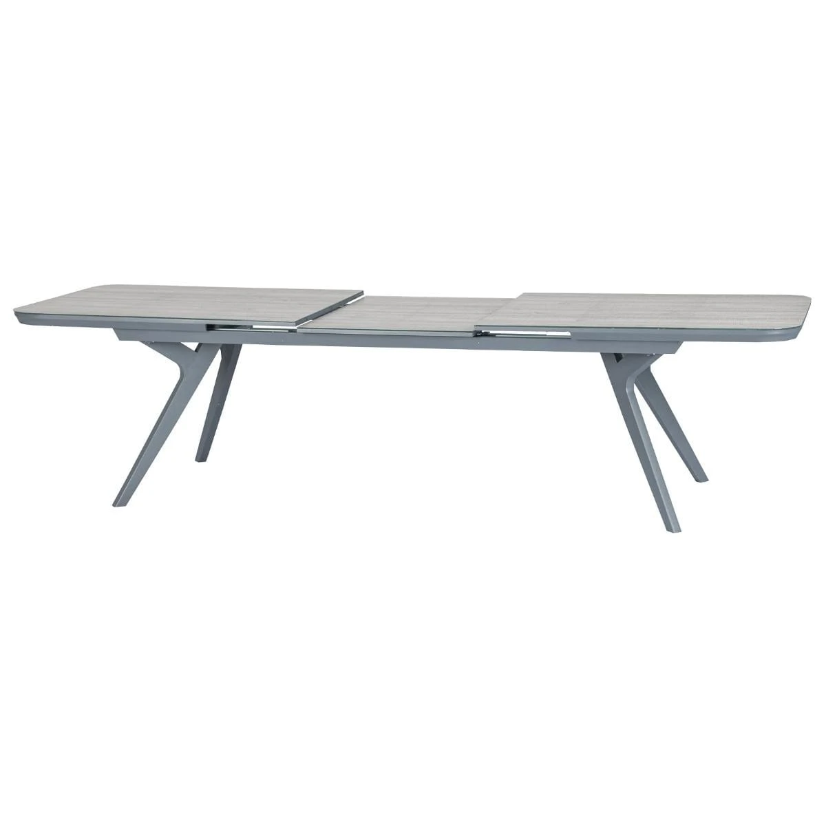 Table De Jardin Extensible Aluminium Pulpy (299 X 100 Cm) - Gris 8 Table De Jardin Extensible Aluminium Pulpy (299 X 100 Cm) - Gris – Image 6