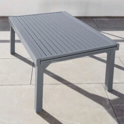 Table De Jardin Extensible 10 Places Aluminium Murano (270 X 90 Cm) - Gris Ardoise -Default Template 7 table de jardin rectangulaire extensible aluminium murano 270 x 90 cm gris ardoise 76715 1582617449