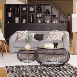 Tapis D'extérieur (120 X 160 Cm) Losange Noir -Default Template 7 tapis d ext rieur 120 x 160 cm losange noir 126636 1675176941