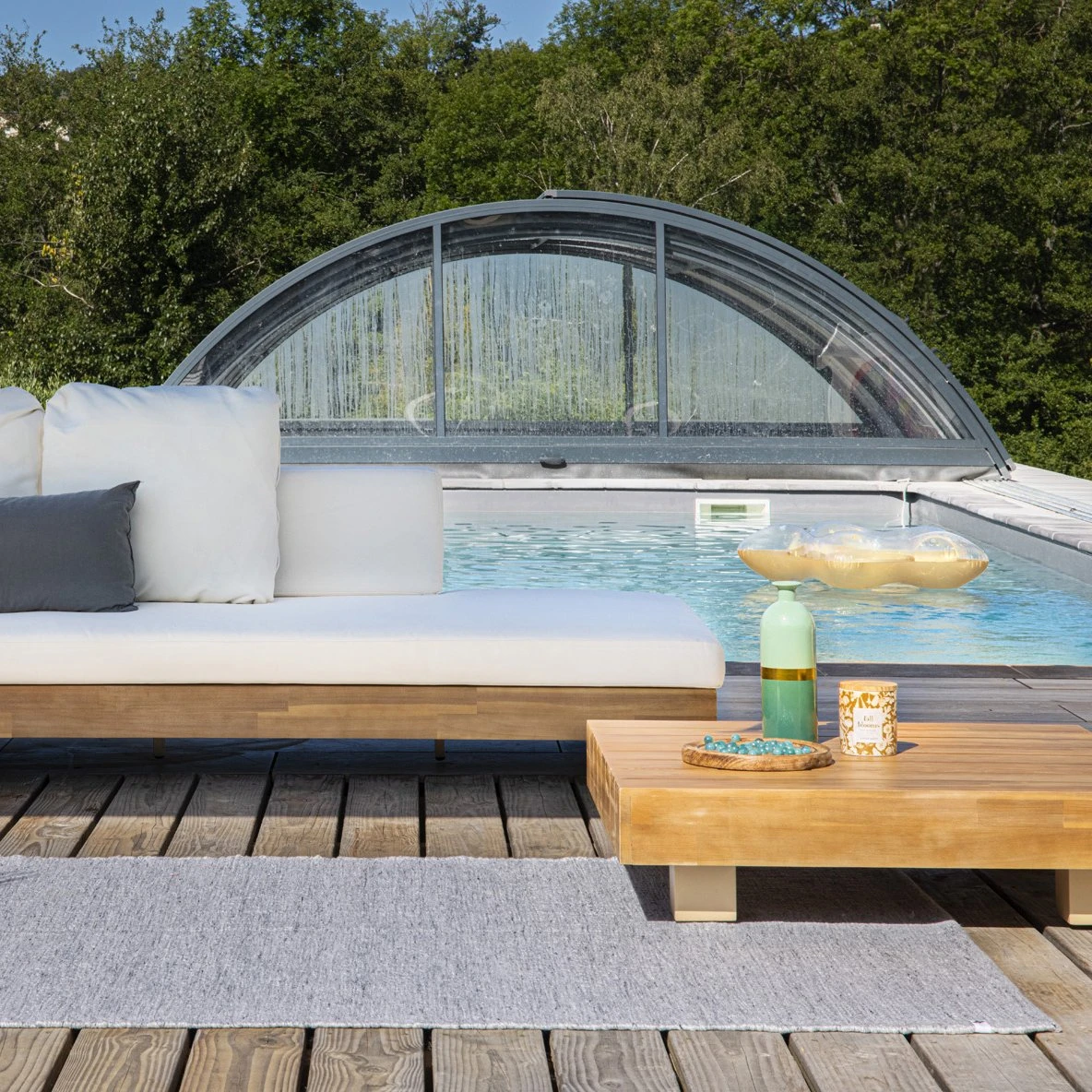 Tapis D'extérieur (120 X 170 Cm) Léo Gris Chiné 3 Tapis D'extérieur (120 X 170 Cm) Léo Gris Chiné