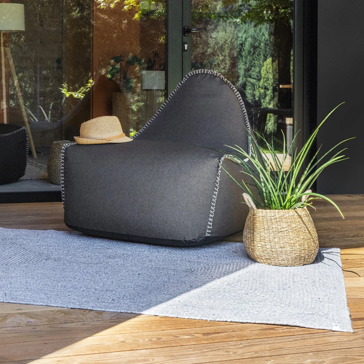 Tapis D'extérieur (120 X 170 Cm) Pablo Noir Cendré 3 Tapis D'extérieur (120 X 170 Cm) Pablo Noir Cendré