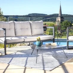 Tapis D'extérieur (160 X 230 Cm) Bono Gris Graphite