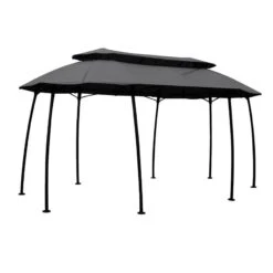 Toile De Tonnelle Maldives (3 X L5 M) - Gris Ardoise