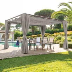 Tonnelle Palmeira (3 X 4 M) - Noisette