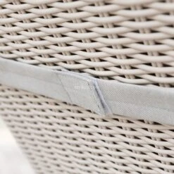 Transat Résine Tressée Calvi - Blanc / Gris Clair -Default Template 7 transat calvi blanc gris 68595 1 1583832876