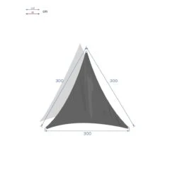 Voile D'ombrage Triangulaire (L3 M) Quito Luxe - Bronze 9 Voile D'ombrage Triangulaire (L3 M) Quito Luxe - Bronze -Default Template 7 voile d ombrage triangulaire l3 m quito luxe bronze 68255 1651667000